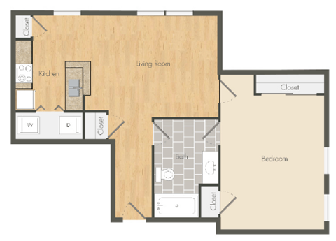 1045 15th PL Studio-2 Beds Apartment for Rent - Photo Gallery 28